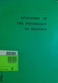 Invitation to The Psychologi of Religion